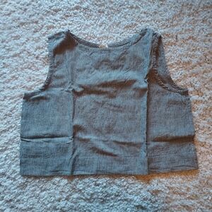 Shelter Lou Tank Stripe Linen